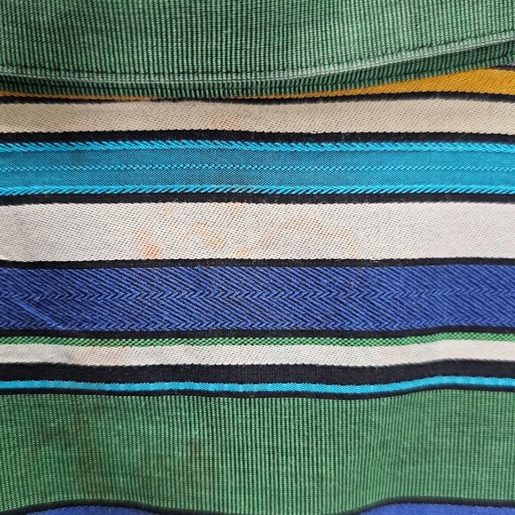 Robert Graham 4XL Classic Fit Green Stripe Contrasting Cuff Button Front… - Picture 7 of 8